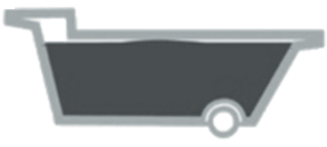 expandir los residuos de manera uniforme